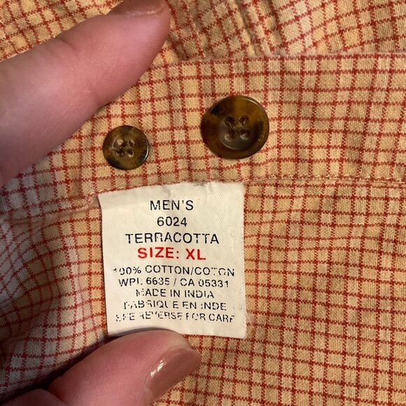 Woolrich Mens Buttondown Long Sleeve Shirt Size XL - Picture 7 of 11